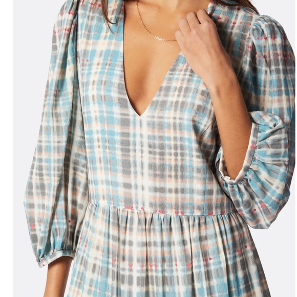 JOIE TOBEY MAXI COTTON DRESS - Picture 3 of 8